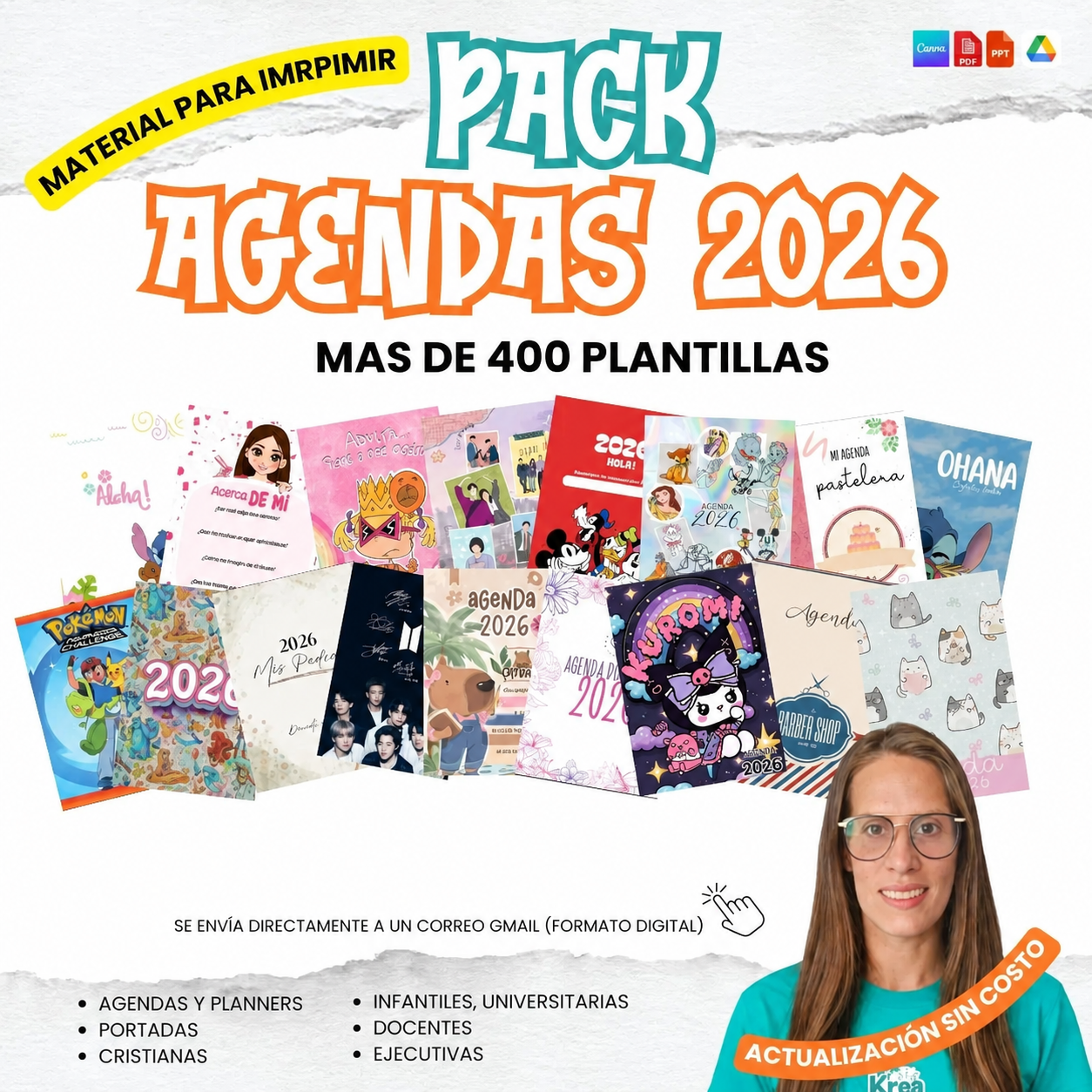 Vista previa de Pack de Agendas Digitales