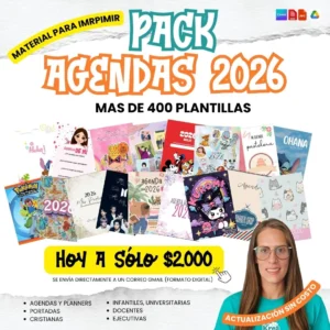 PACK DE AGENDAS 2026