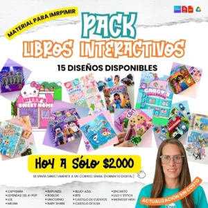 PACK LIBROS INTERACTIVOS