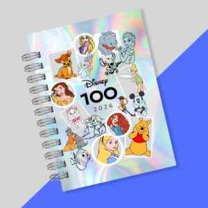 📒 Agenda Disney 100 - 2026 ✨💯📒